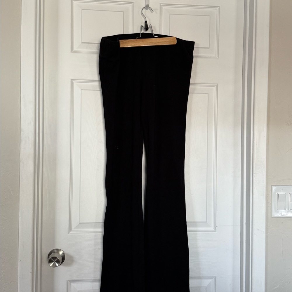 SPRWMN Black Women's Jersey Pants